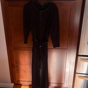 BCBGMaxAzria Black Wide Leg Jumpsuit
